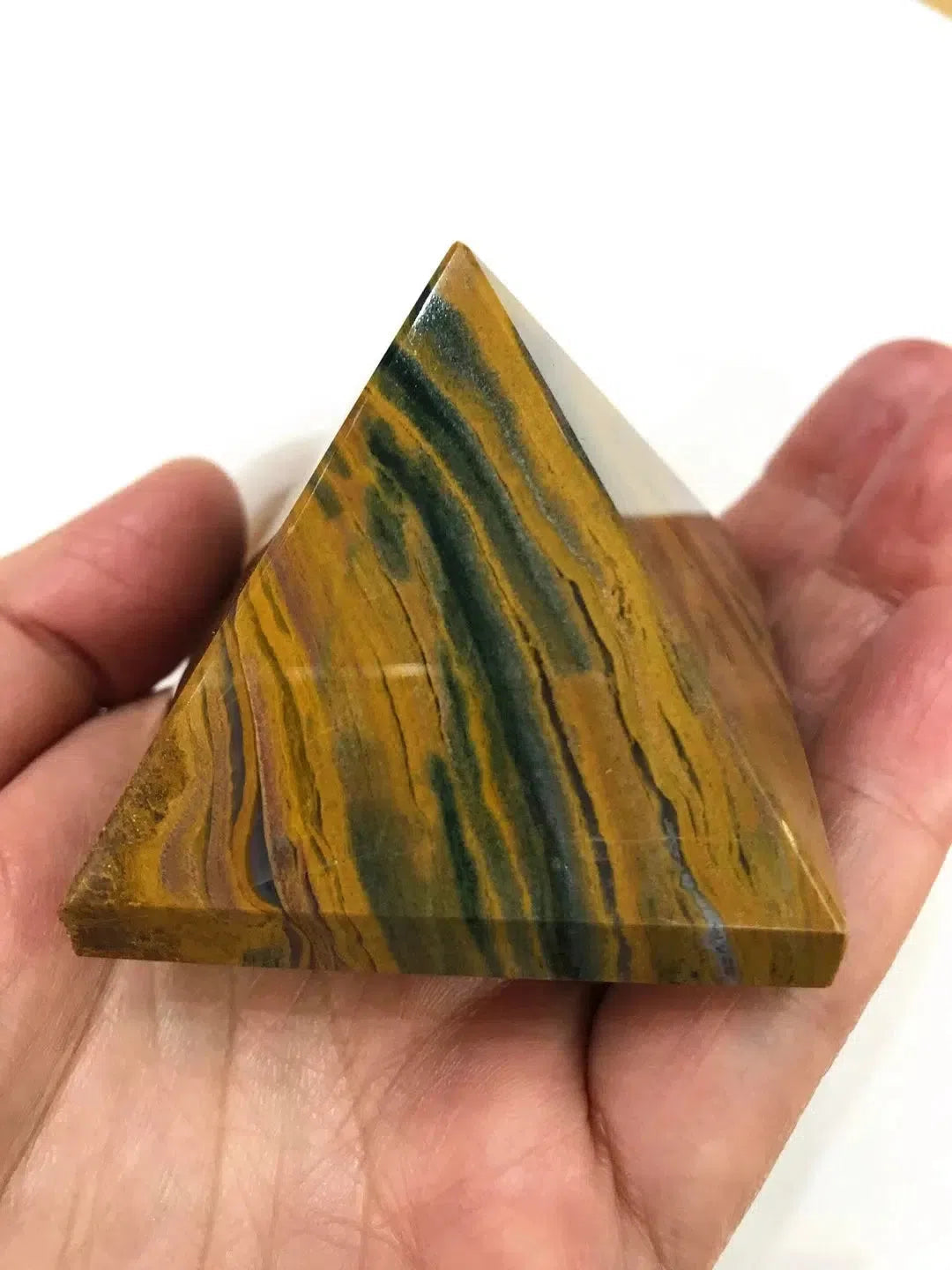 Ocean Jasper Pyramid