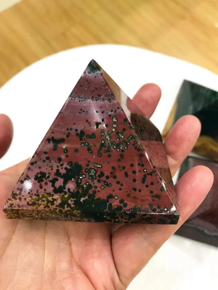 Ocean Jasper Pyramid