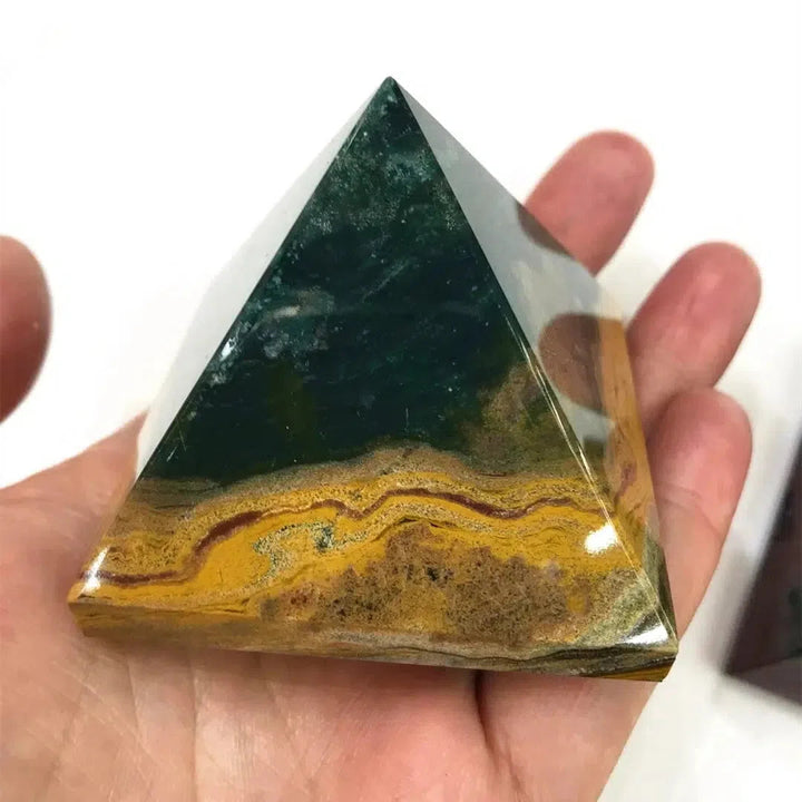 Ocean Jasper Pyramid