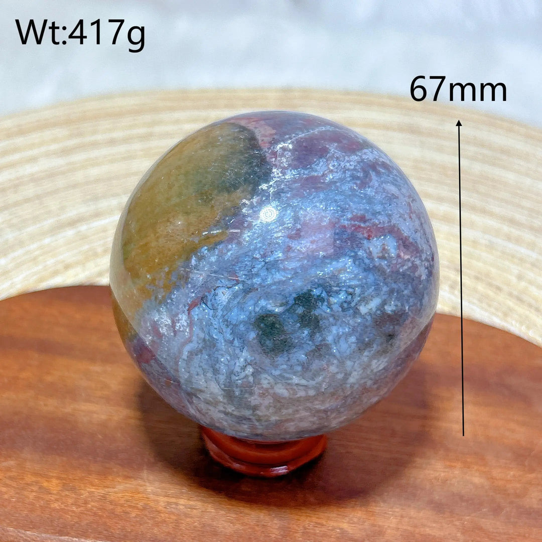 Ocean Jasper Sphere