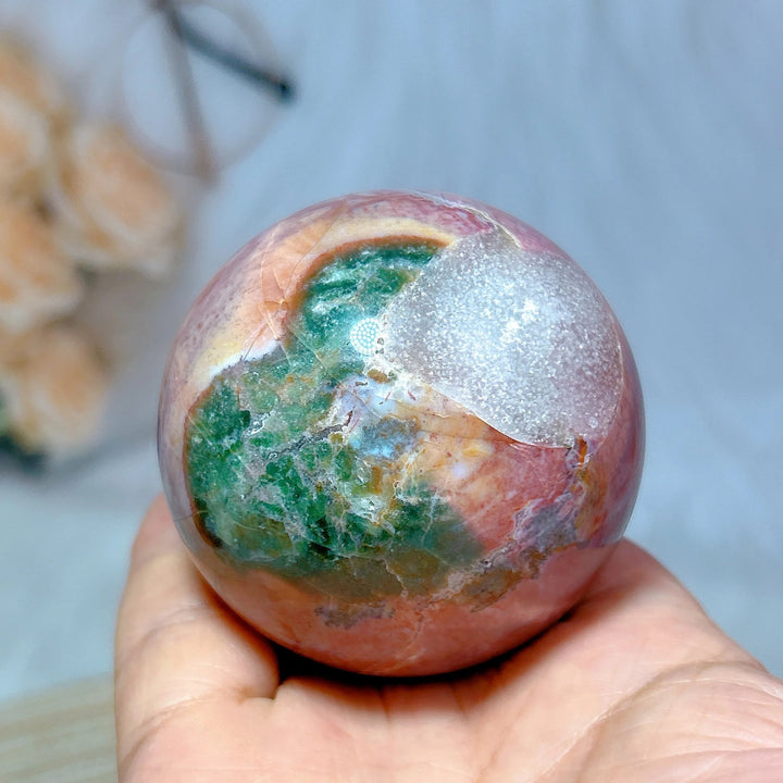 Ocean Jasper Sphere