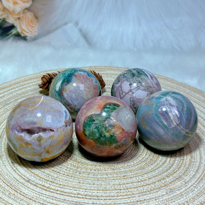 Ocean Jasper Sphere