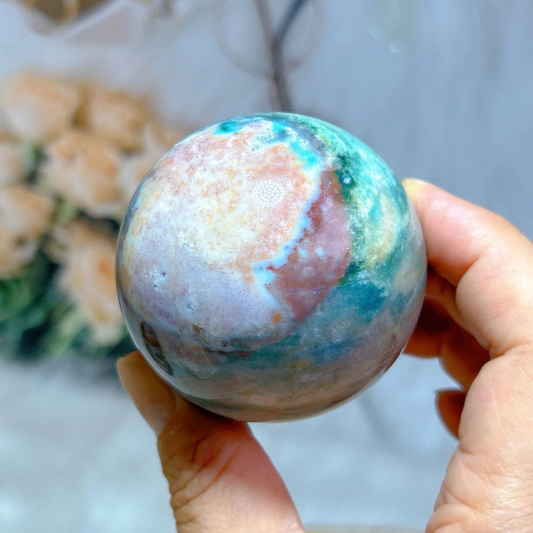 Ocean Jasper Sphere