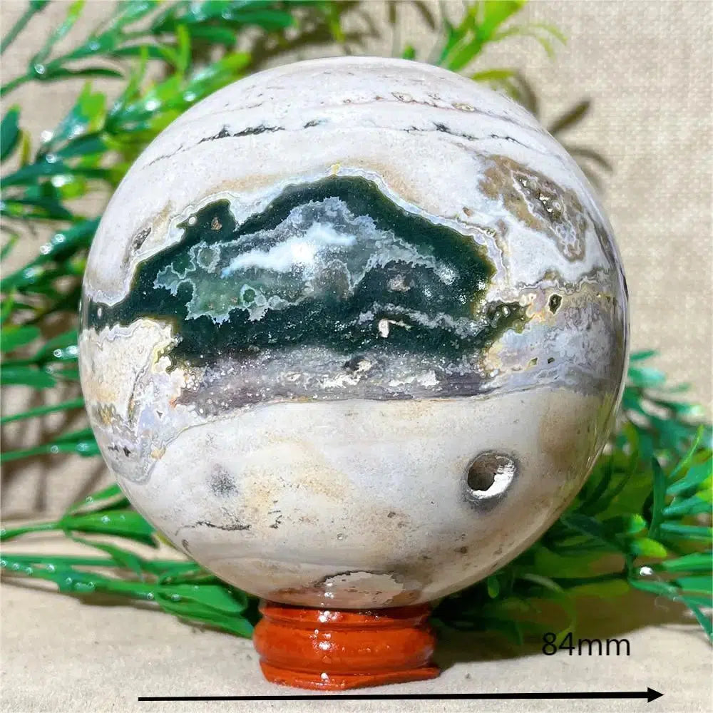 Ocean Jasper Sphere