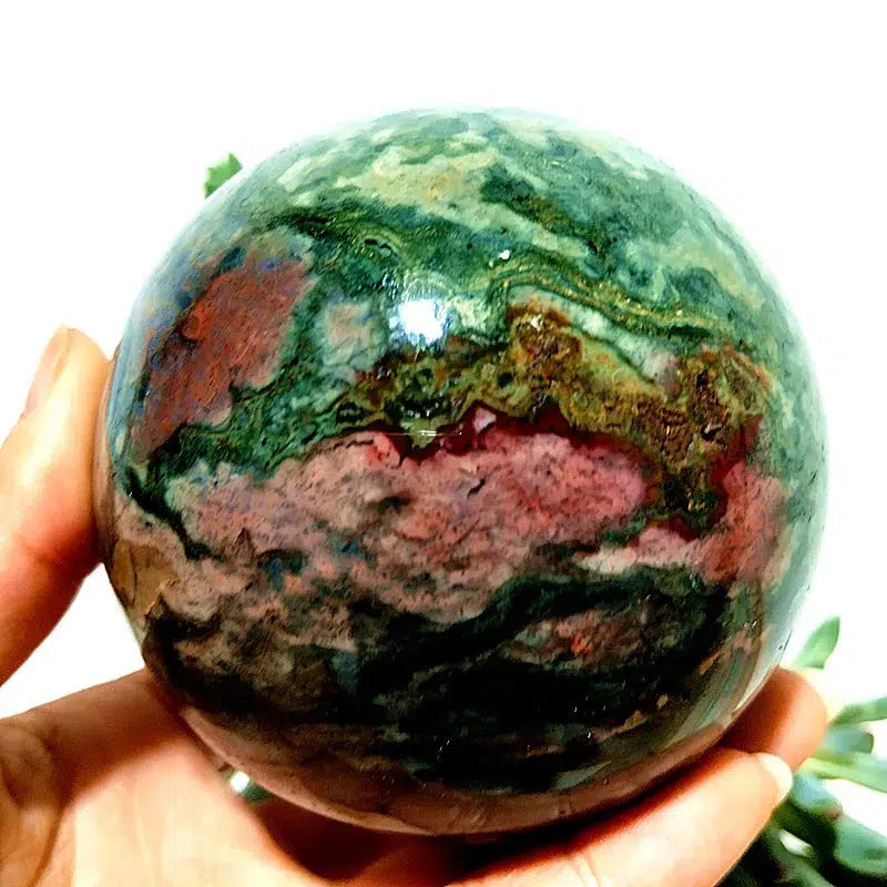 Ocean Jasper Sphere