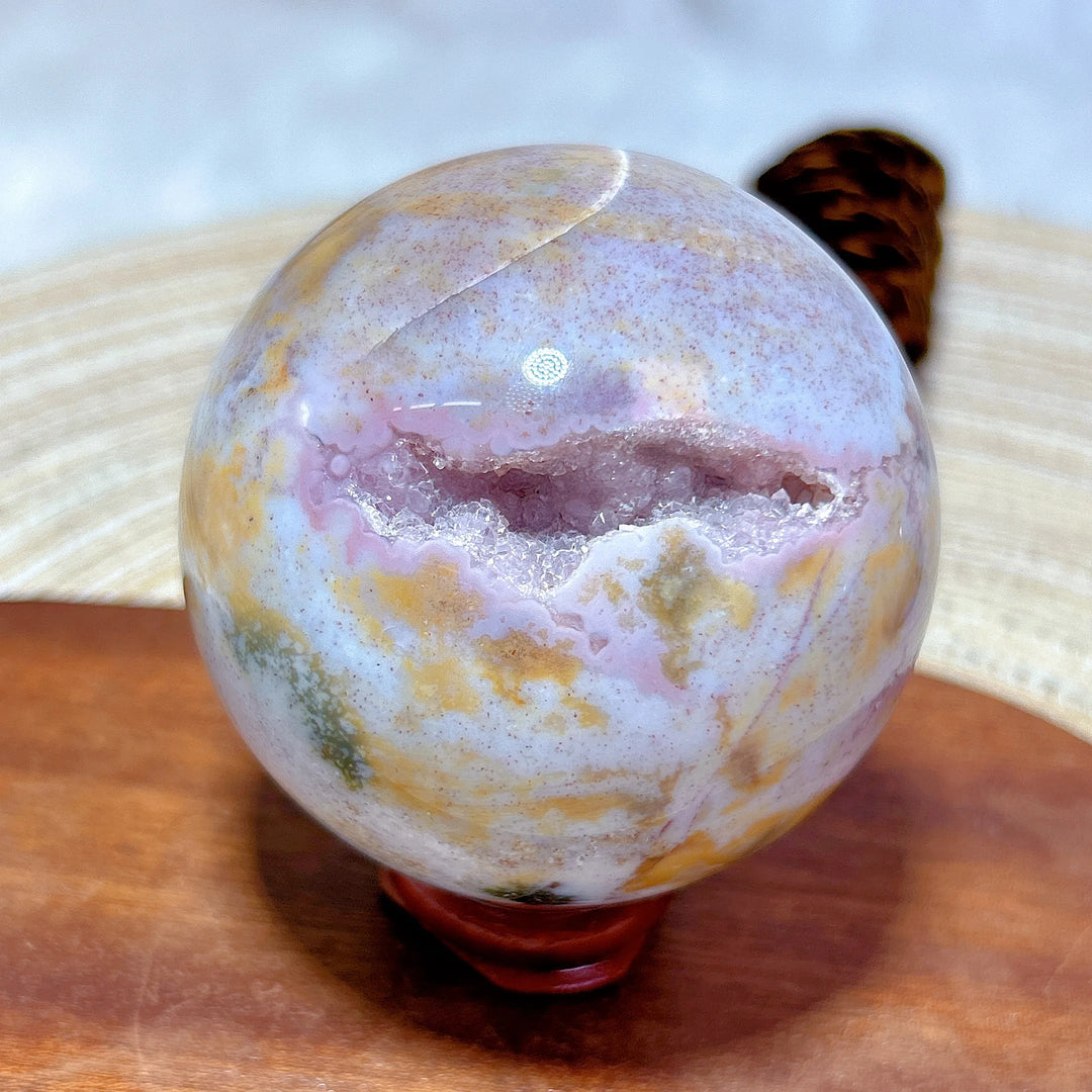 Ocean Jasper Sphere