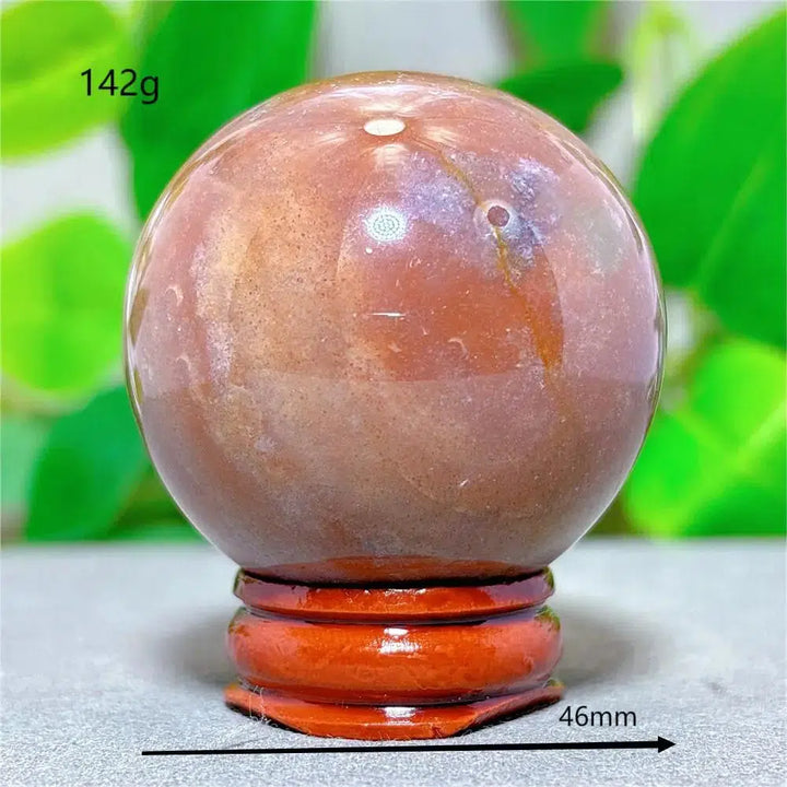 Ocean Jasper Sphere + Stand