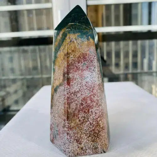 Ocean jasper Obelisk Tower