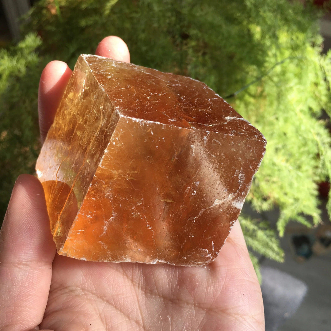 Orange Optical Calcite