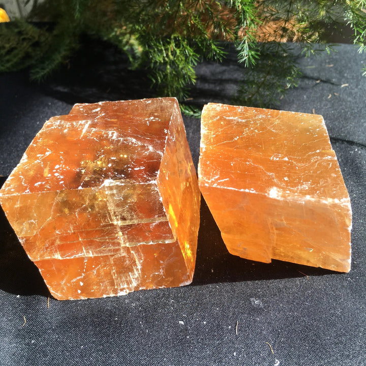 Orange Optical Calcite