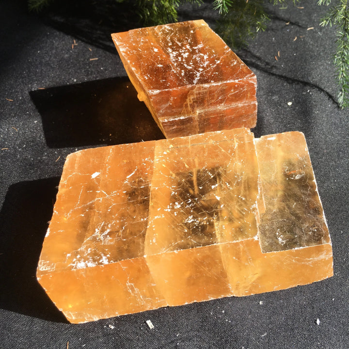 Orange Optical Calcite