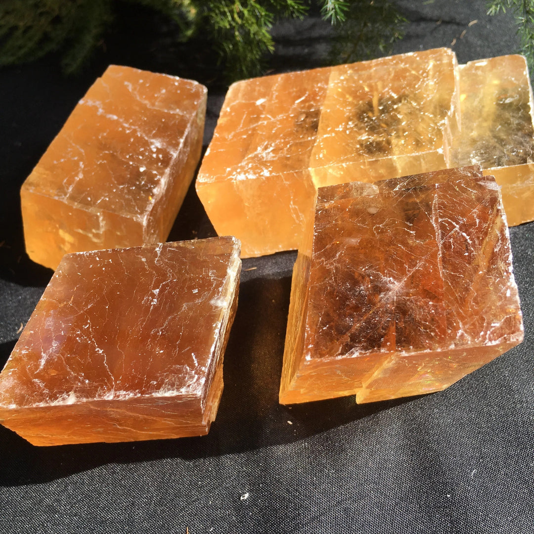 Orange Optical Calcite