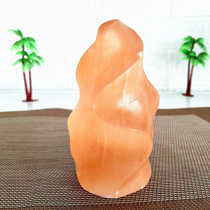 Orange Selenite Crystal Flame