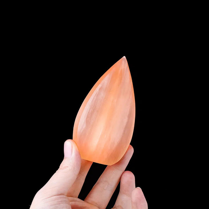 Orange Selenite Torch