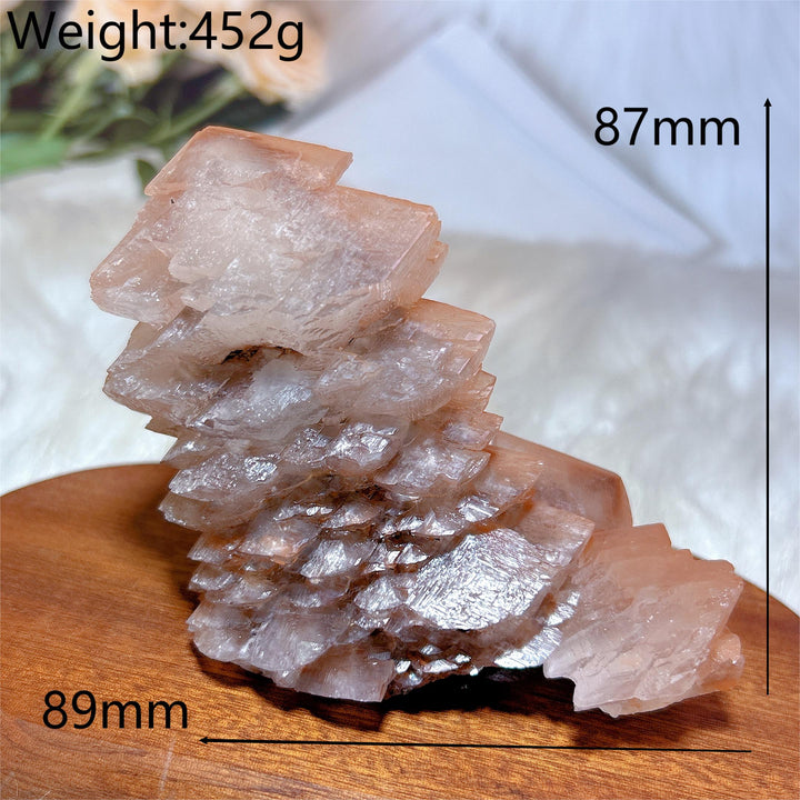 'Pagoda' Calcite Raw Cluster High Quality