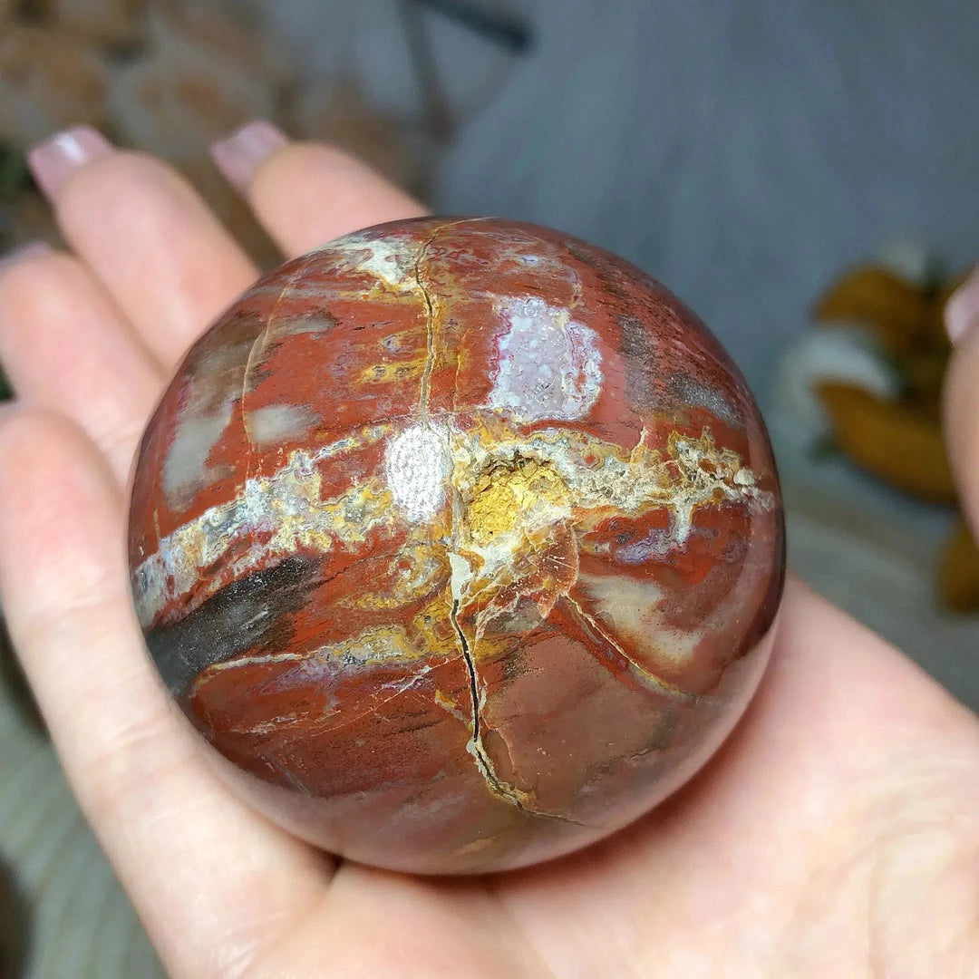 Petrified Wood Sphere