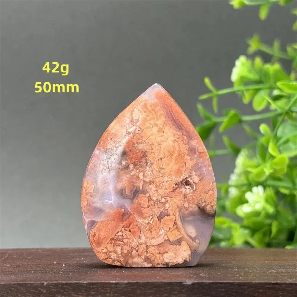 Pink Agate Freeform Torch