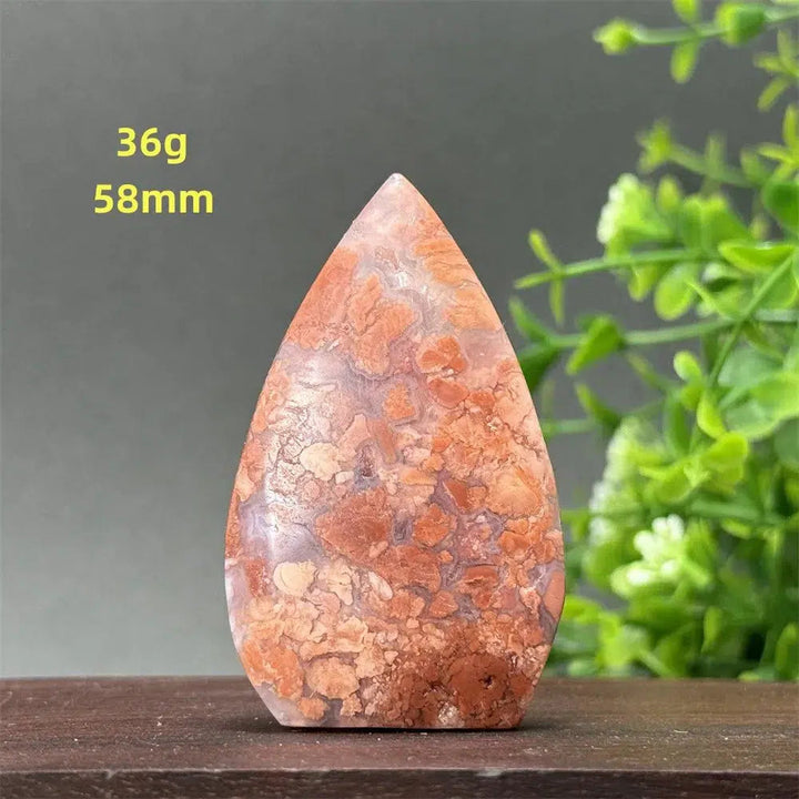 Pink Agate Freeform Torch