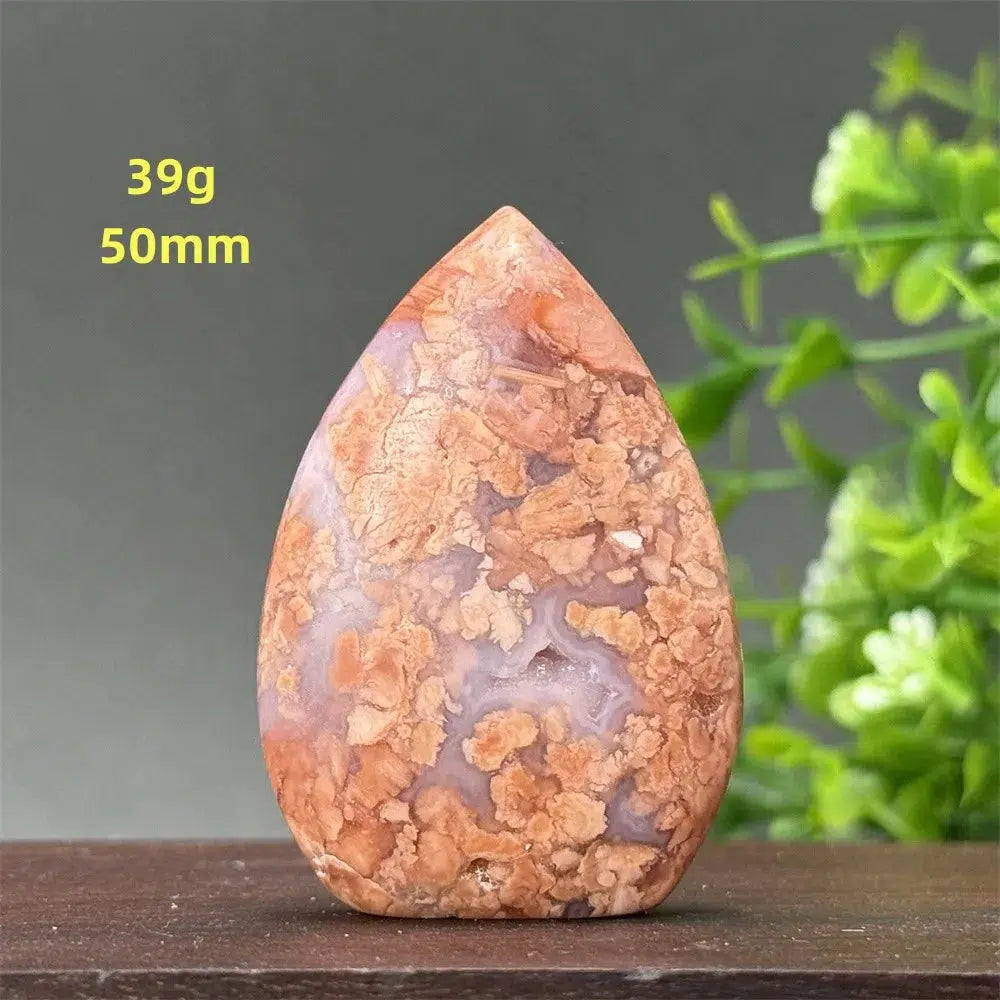 Pink Agate Freeform Torch