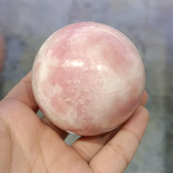 Pink Opal Crystal Sphere