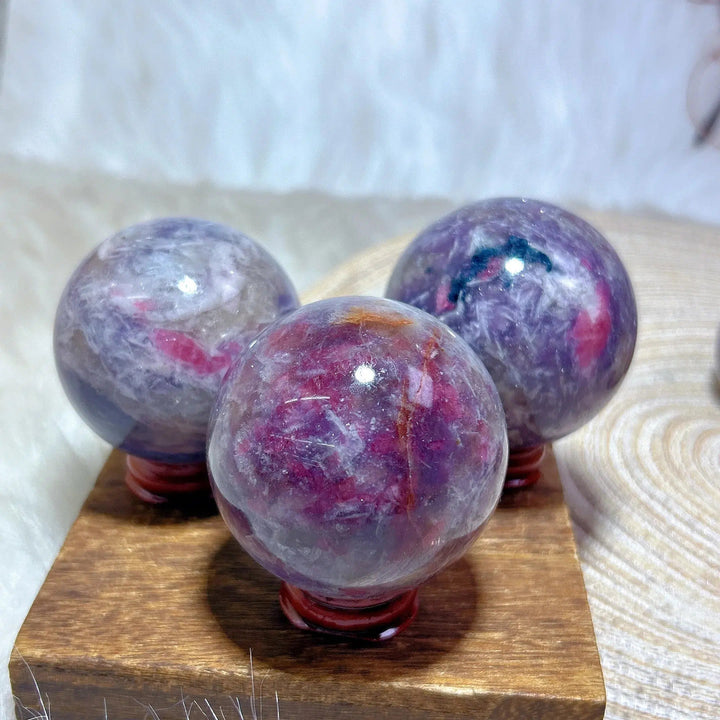 Pink Tourmaline Sphere