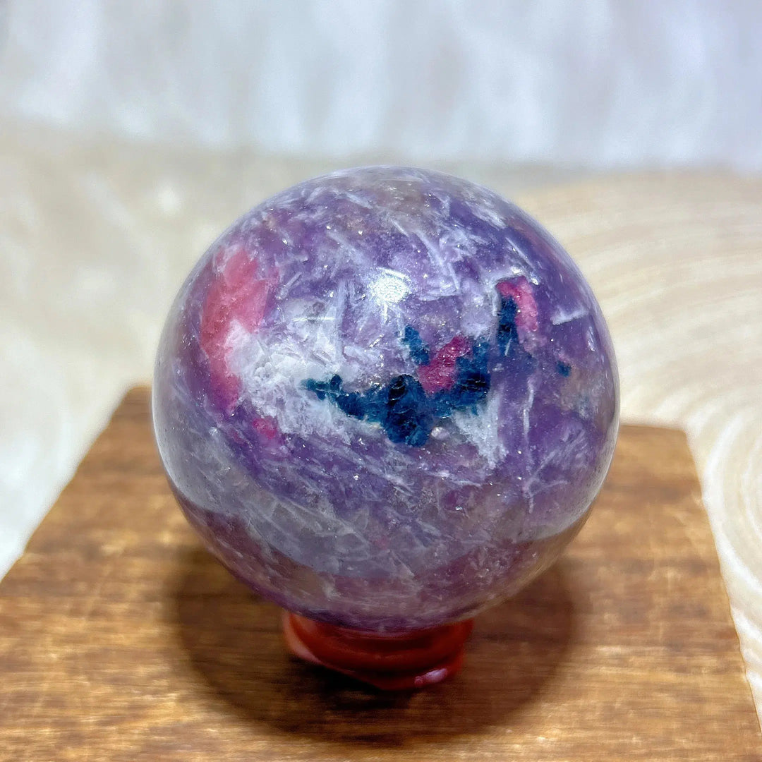 Pink Tourmaline Sphere