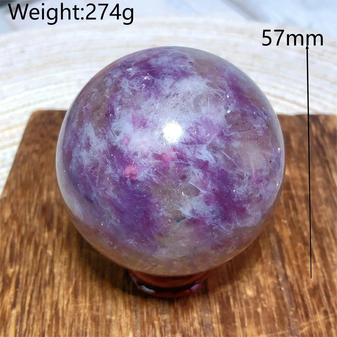 Pink Tourmaline Sphere