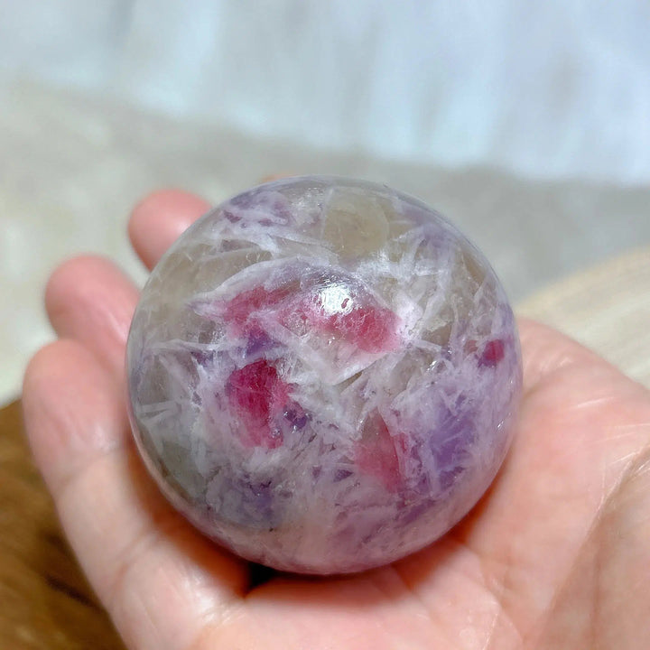 Pink Tourmaline Sphere