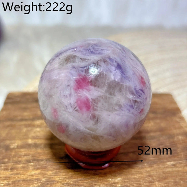 Pink Tourmaline Sphere