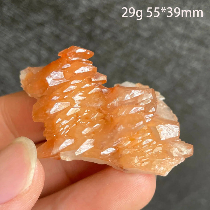 Poker Chip Pagoda Calcite Cluster