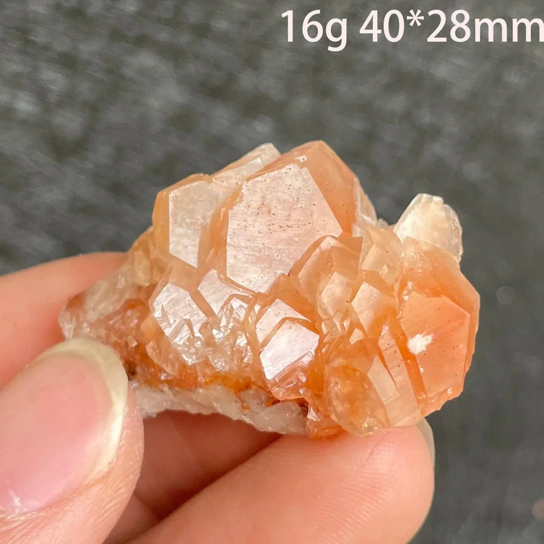 Poker Chip Pagoda Calcite Cluster