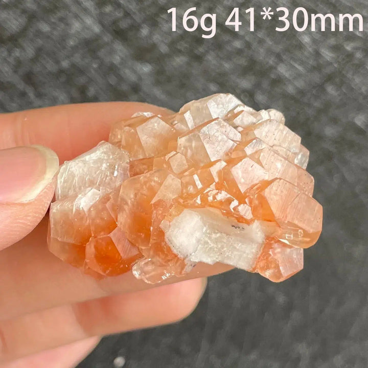 Poker Chip Pagoda Calcite Cluster