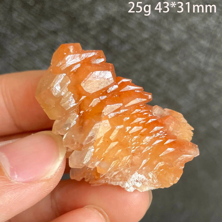 Poker Chip Pagoda Calcite Cluster