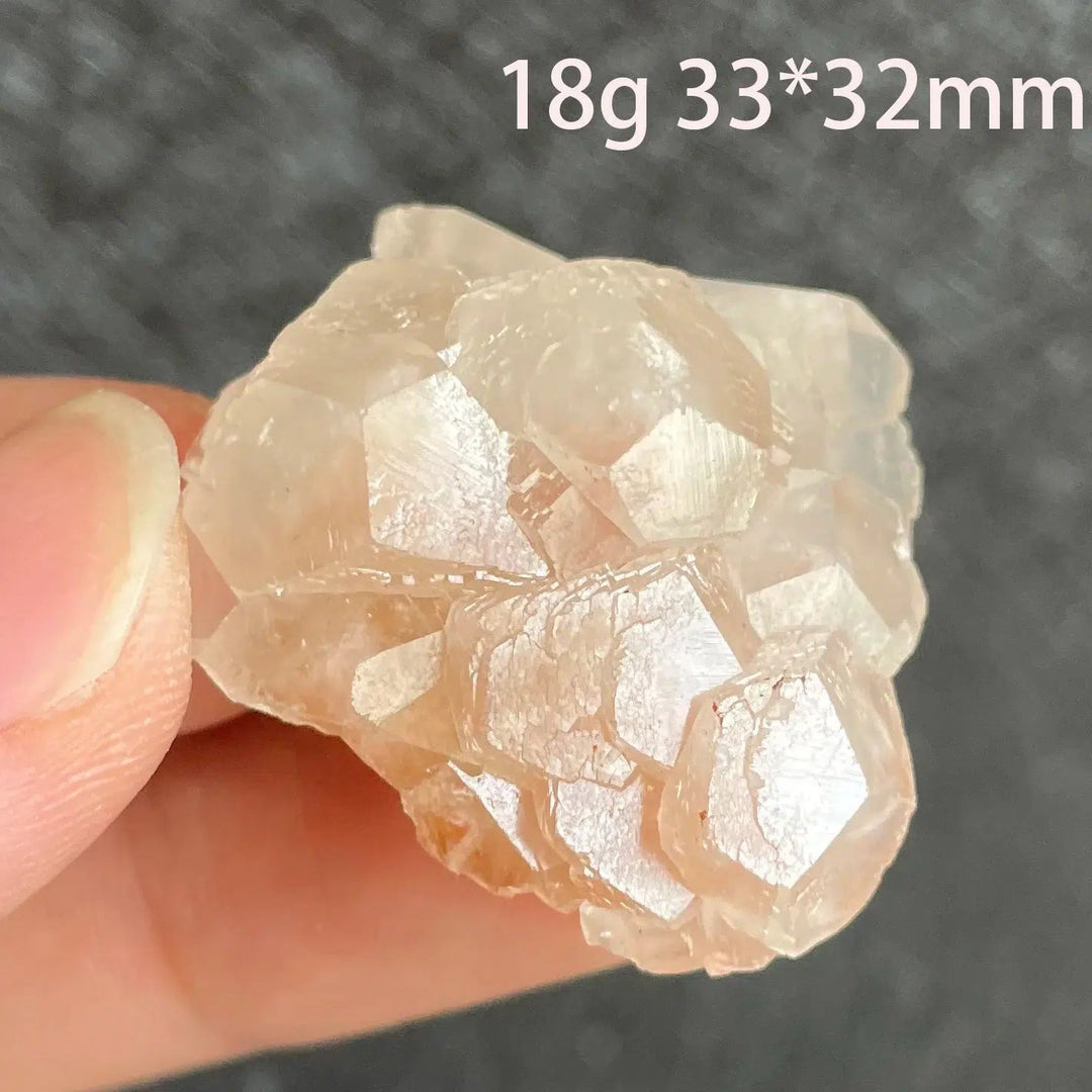 Poker Chip Pagoda Calcite Cluster