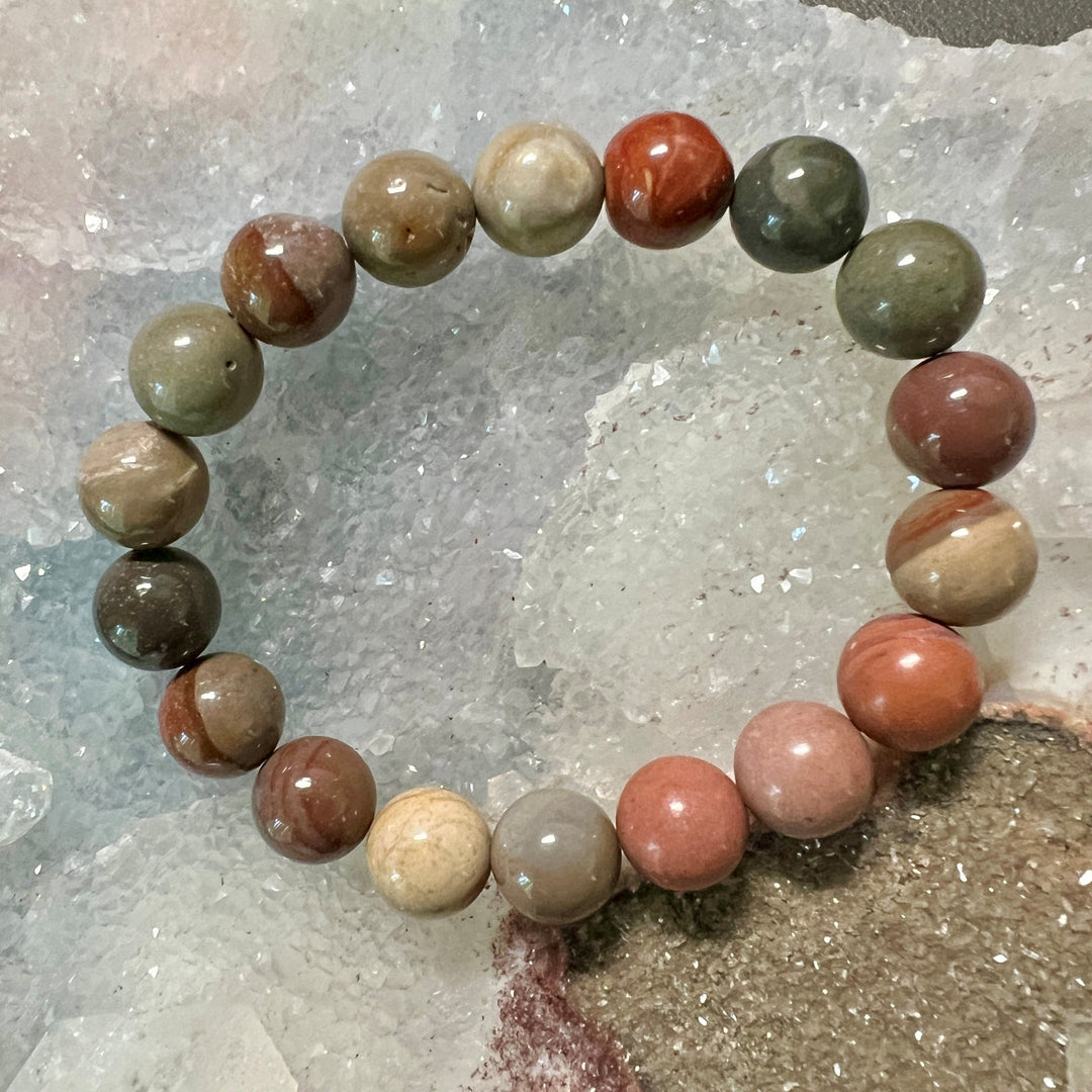 Polychrome Jasper Protection Bracelet