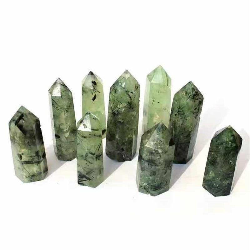 Prehnite Crystal Tower