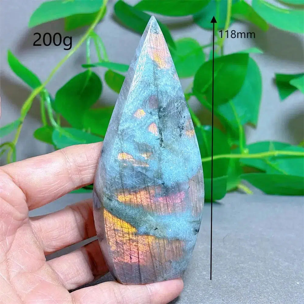 Purple Blue Labradorite Torch Freeform