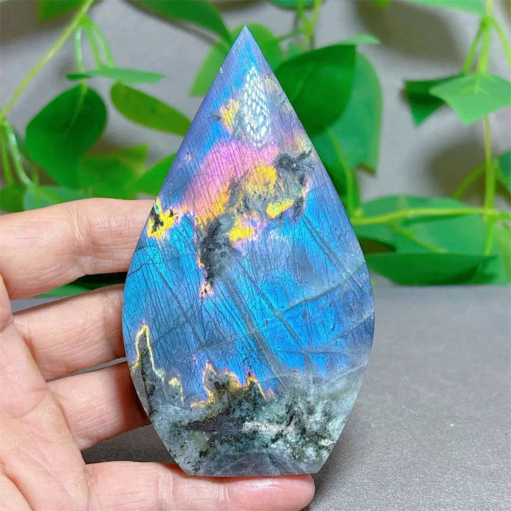 Purple Blue Labradorite Torch Freeform