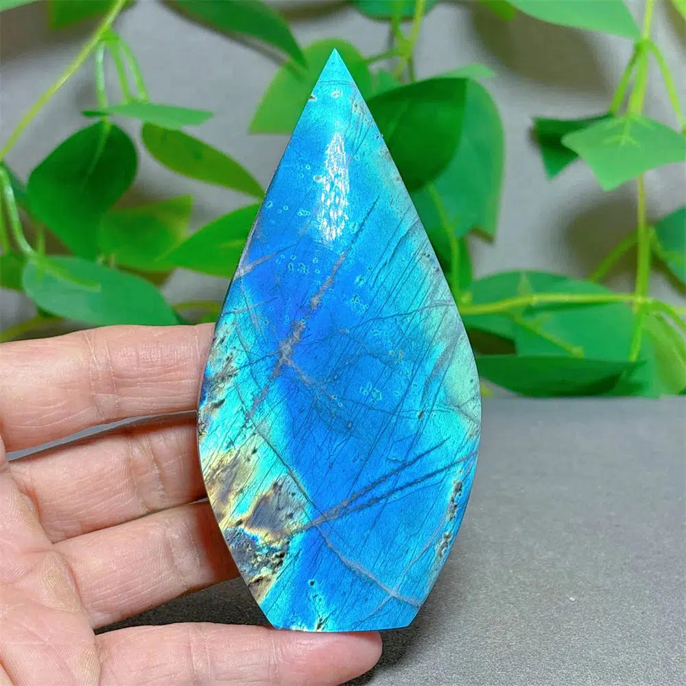 Purple Blue Labradorite Torch Freeform