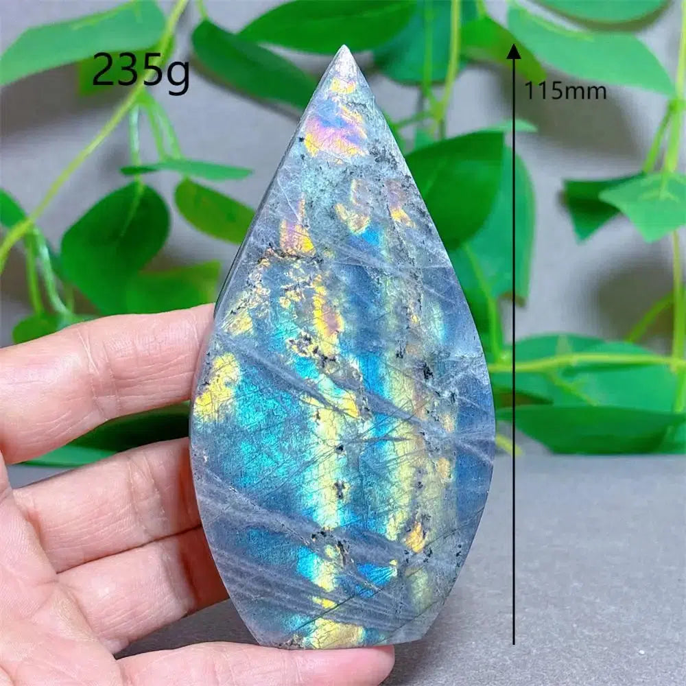 Purple Blue Labradorite Torch Freeform