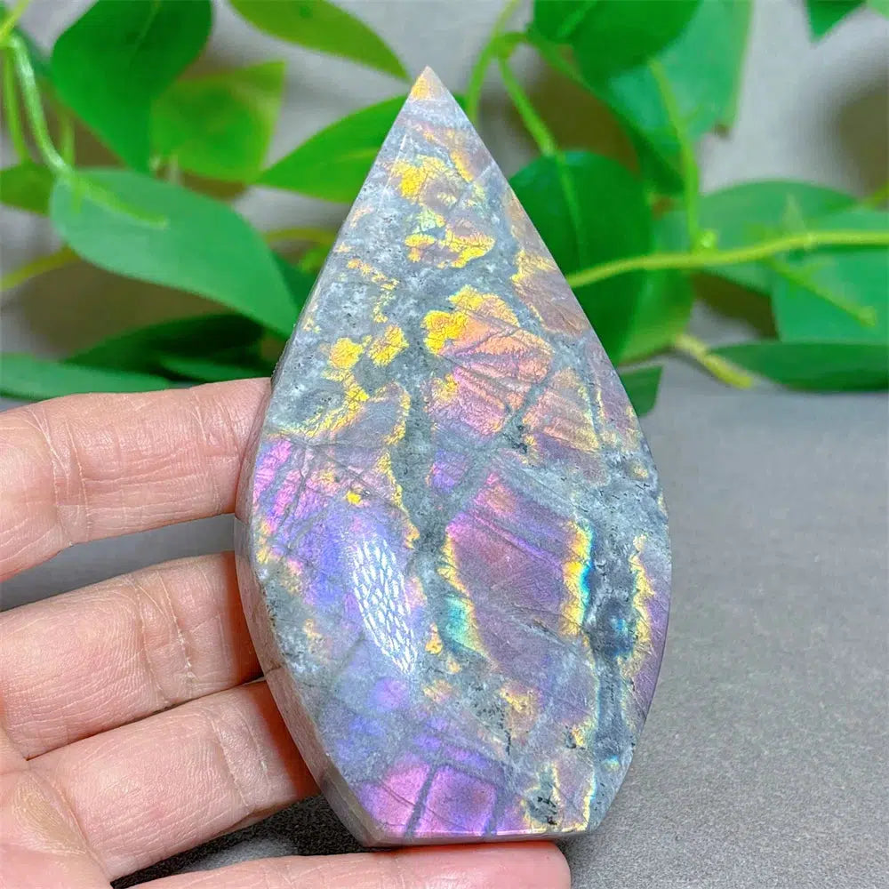 Purple Blue Labradorite Torch Freeform