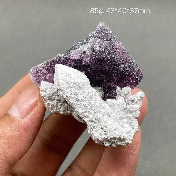 Purple Fluorite Cube Cluster