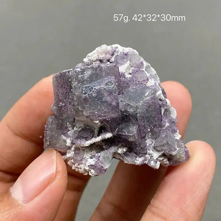 Purple Fluorite Cube Cluster