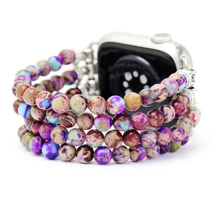 Purple Jasper Apple iWatch Strap