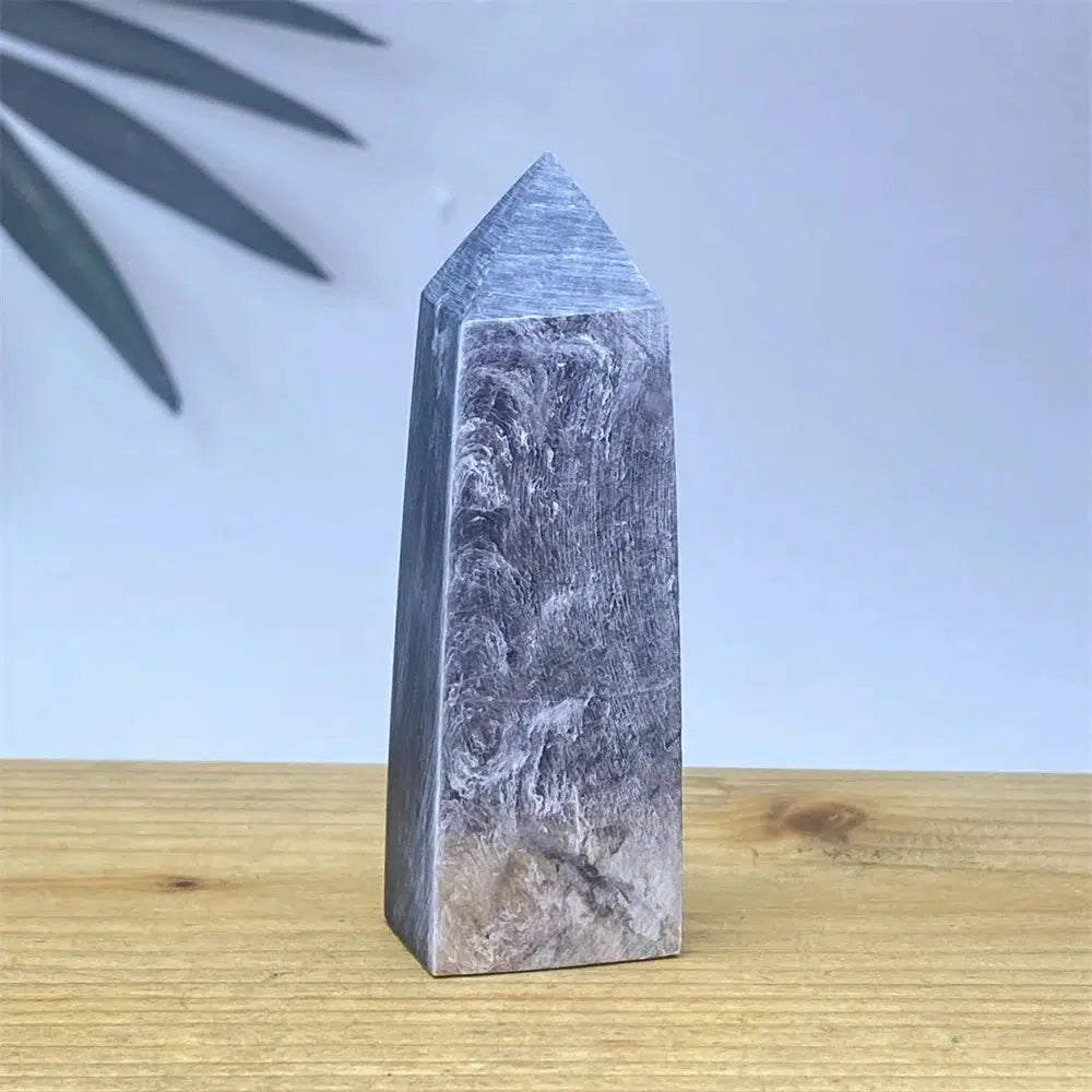 Purple Lepidolite Crystal Tower