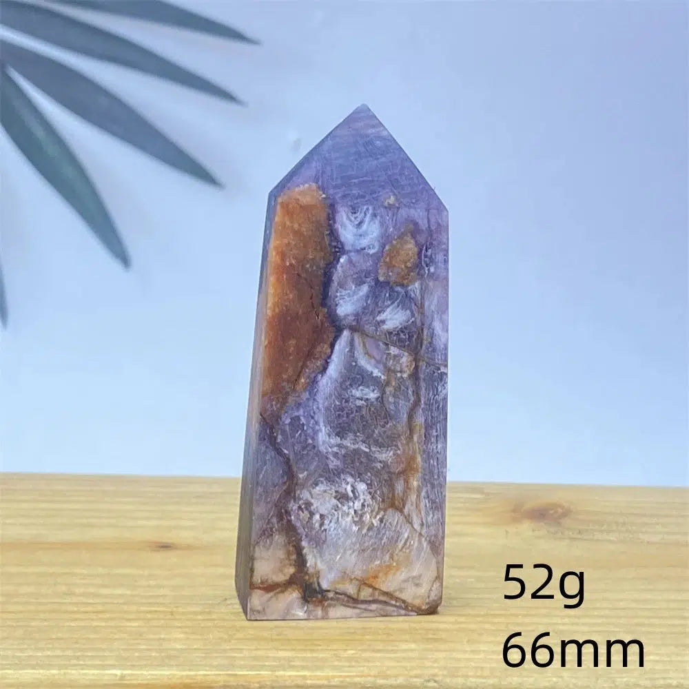 Purple Lepidolite Crystal Tower