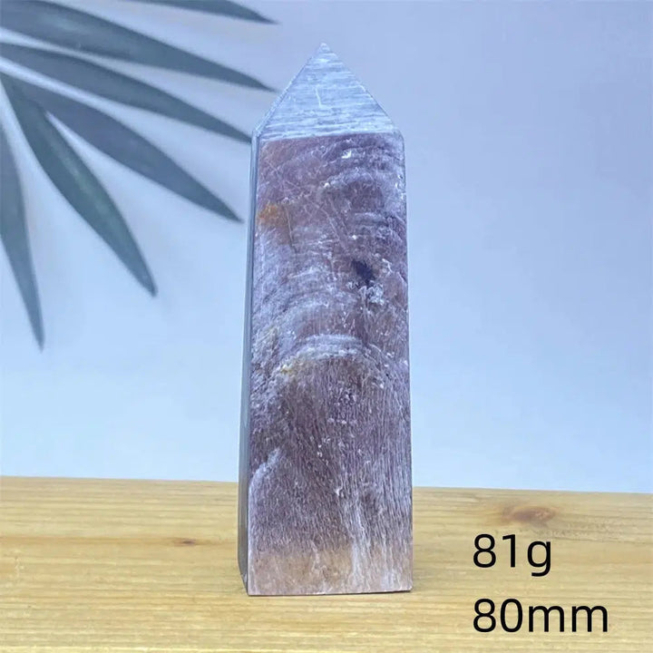 Purple Lepidolite Crystal Tower