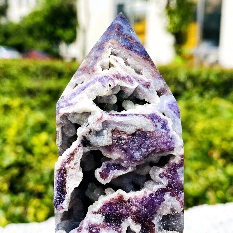 Purple Sphalerite Tower (Rare Material)