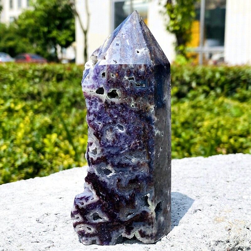 Purple Sphalerite Tower (Rare Material)