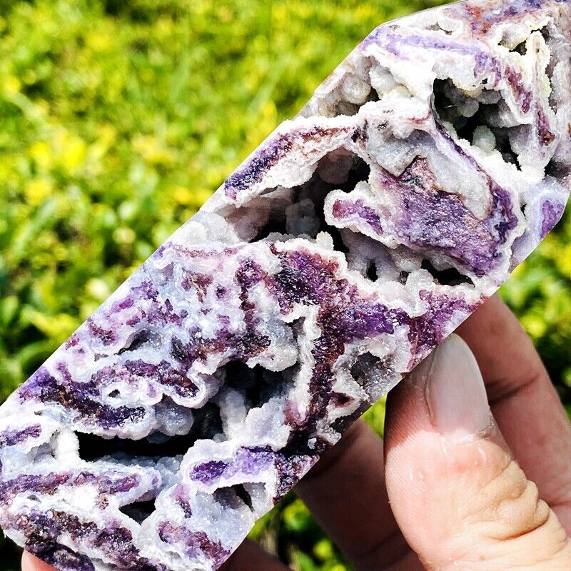 Purple Sphalerite Tower (Rare Material)